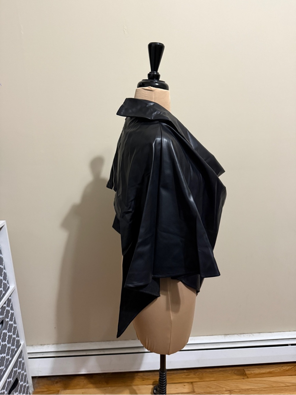 Cowl neck cape. New no tags. - Picture 4 of 8
